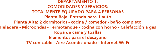 Departamento de Alquiler temporal en Tandil a metros del Calvario de Tandil