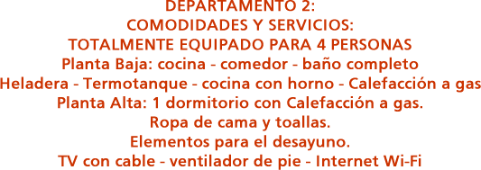 Departamento de Alquiler temporal en Tandil a metros del Calvario de Tandil
