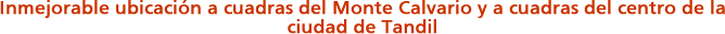 Departamento de Alquiler temporal en Tandil a metros del Calvario de Tandil