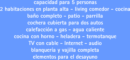 La Casa de Manuelito - Alquiler temporario en Tandil