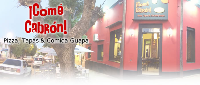 Pizzas y Tapas Comé Cabrón - Tandil - Argentina