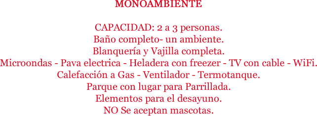La casa de Irma - Alquiler Temporal y por día en Tandil