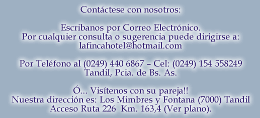 Hotel La Finca - Tandil - Argentina