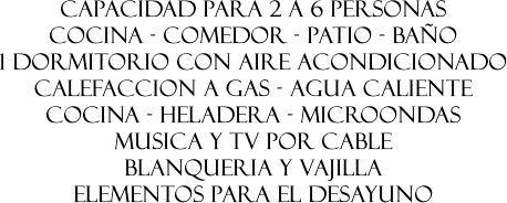 Casa de Alquiler Temporario en Tandil