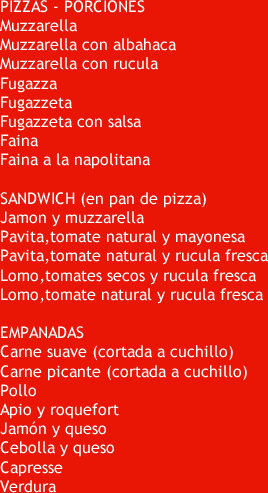 Ramona Pizzas - Tandil